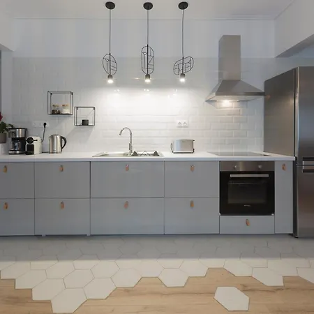 Scandi Chic Apartment, Agia Sofia District #feelslikehome דירה